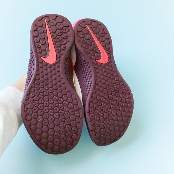 Nike Metcon 2 Flywire Cross Training Athletic Sneakers Womens 7 Hot Pink - Picture 6 of 8